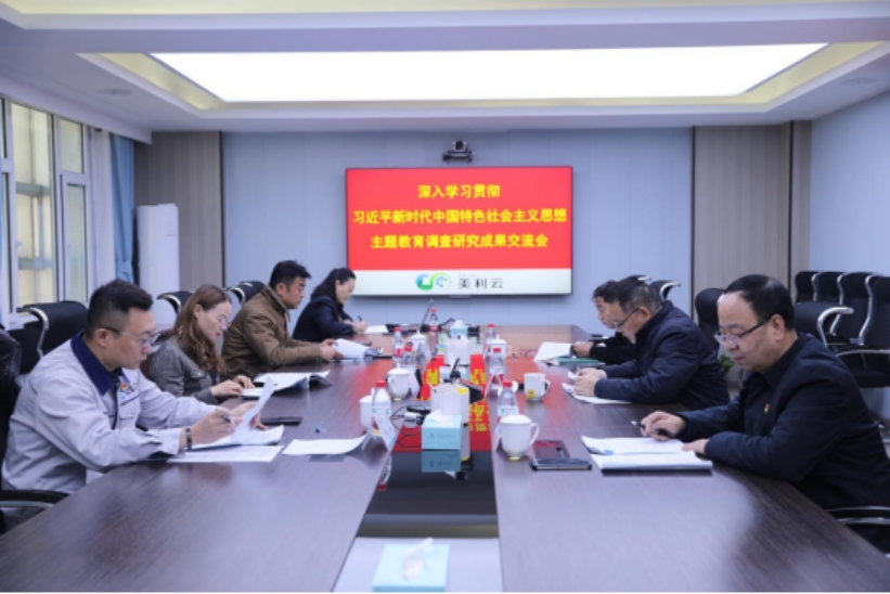 美利云黨委召開(kāi)學(xué)習(xí)貫徹習(xí)近平新時(shí)代中國(guó)特色社會(huì)主義思想主題教育調(diào)研成果交流研討會(huì)